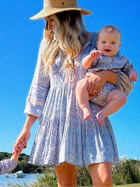 NWT Arnhem Maeve Tunic Dress in Blue AU12